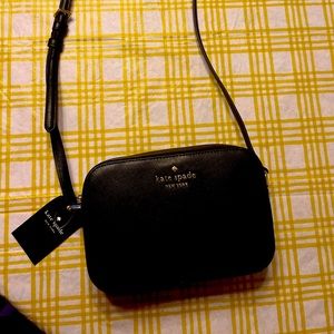 NWT Kate Spade ♠️ staci saffiano leather mini camera bag.